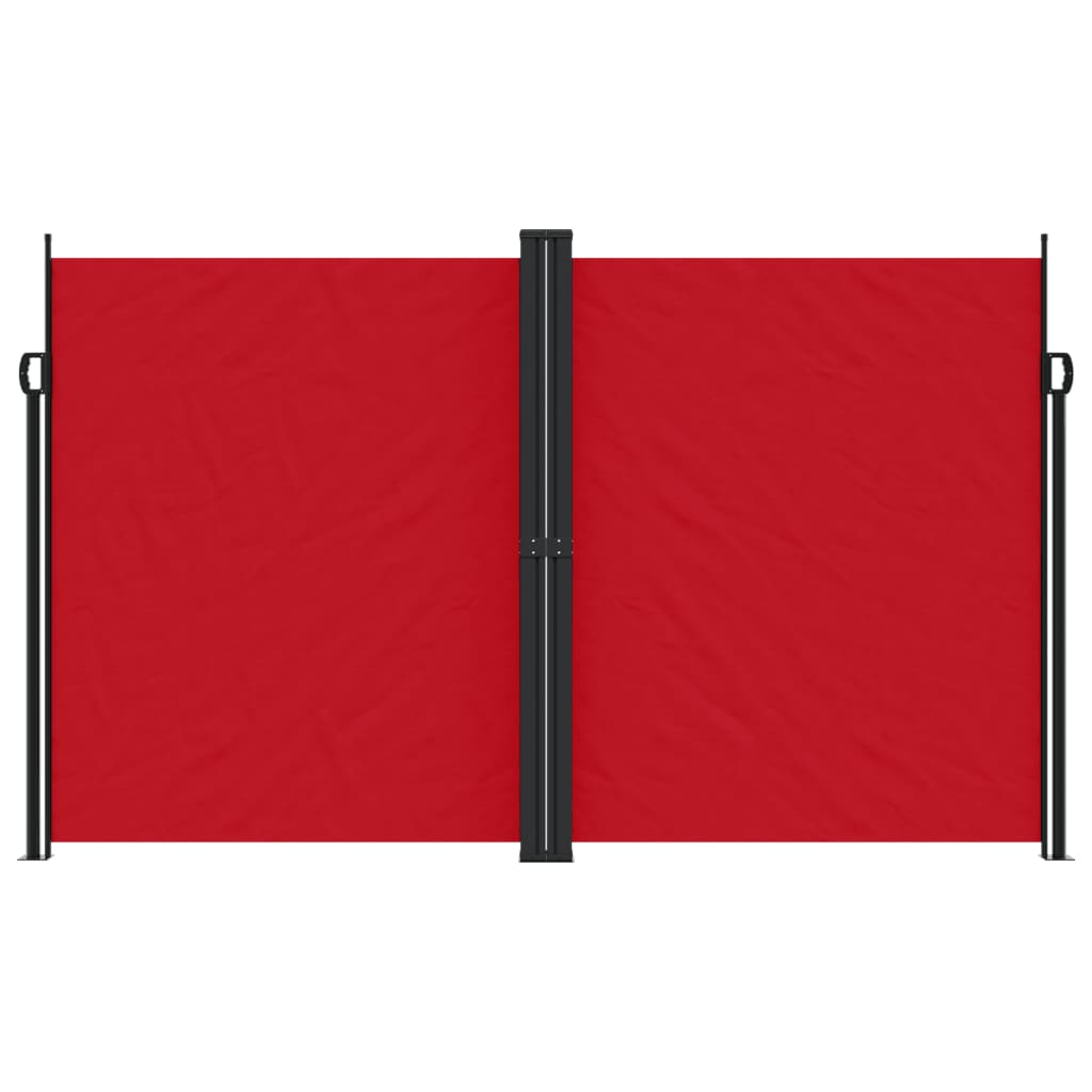 Vidaxx extendable garden screen 200x1200 cm red