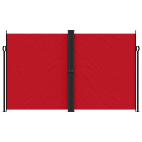 Vidaxx extendable garden screen 200x1200 cm red