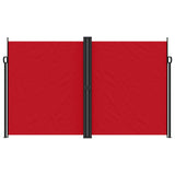 Écran de jardin vidaxl extensible 200x1200 cm rouge