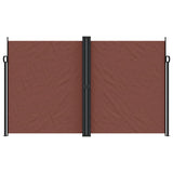 Vidaxx ausziehbarer Gartenschirm 200x1200 cm braun