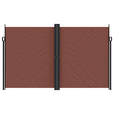 Vidaxx ausziehbarer Gartenschirm 200x1200 cm braun