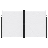 Vidaxx ausziehbarer Windschutz 200x1200 cm weiß