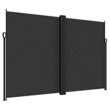 Vidaxx ausziehbarer Gartenschirm 220x1200 cm schwarz