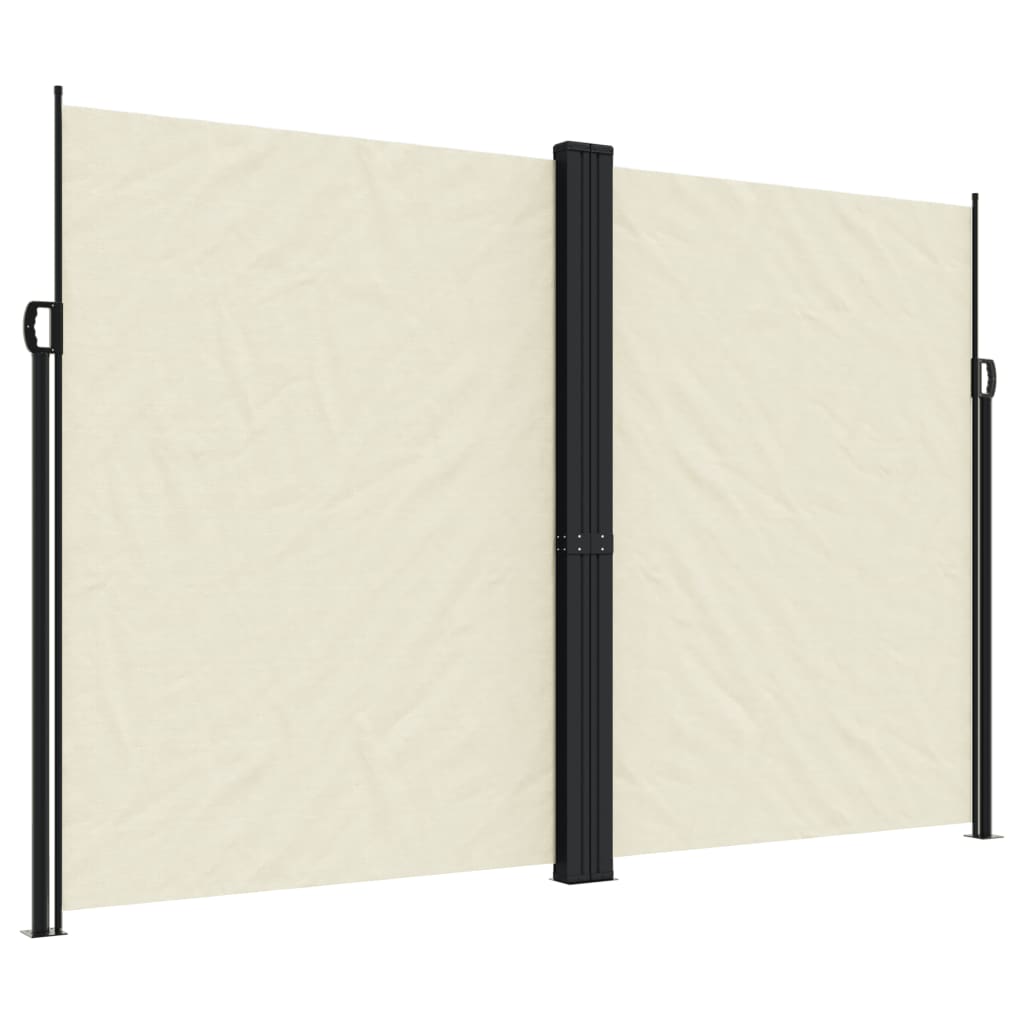 VidaXL Garden screen Extendable 220x1200 cm cream colored