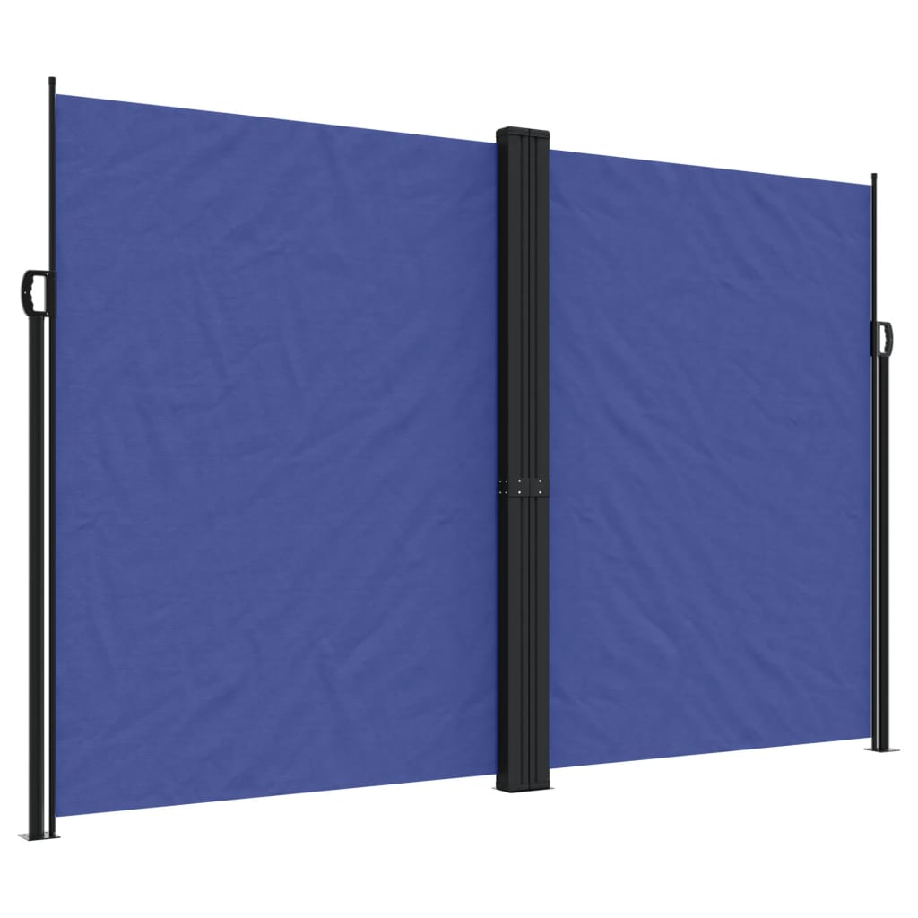 Vidaxl Garden Bildschirm ausziehbar 220x1200 cm blau