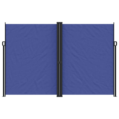 Vidaxx ausziehbarer Gartenschirm 220x1200 cm blau