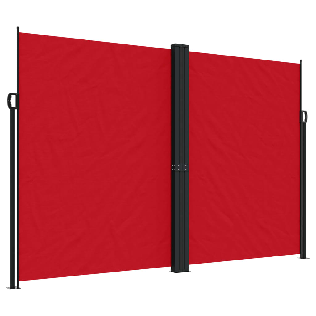 Vidaxl Garden Screen rozšířitelná 220x1200 cm červená