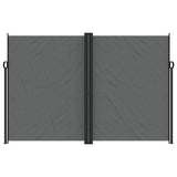 Vidaxx ausziehbarer Gartenschirm 220x1200 cm Anthrazit