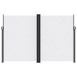 Vidaxx ausziehbarer Windschutz 220x1200 cm weiß