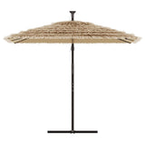 Vidaxx Sonnenschirm mit Stahlmast 246x246x230 cm braun