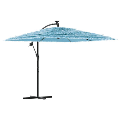 Vidaxx Sonnenschirm mit Stahlmast 246x246x230 cm blau