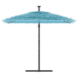 Vidaxx Sonnenschirm mit Stahlmast 246x246x230 cm blau