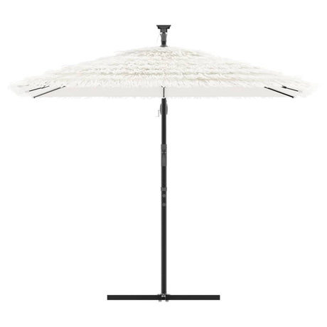 Vidaxx Sonnenschirm mit Stahlmast 246x246x230 cm weiß