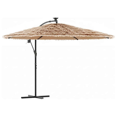 Vidaxx Sonnenschirm mit Stahlmast 269x269x235 cm braun
