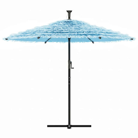 Vidaxx Sonnenschirm mit Stahlmast 269x269x235 cm blau
