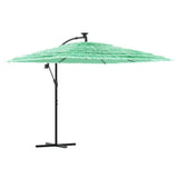 Vidaxl Parasol ze stalowym słupem 269x269x235 cm zielony