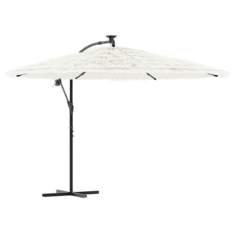 Vidaxx Sonnenschirm mit Stahlmast 269x269x235 cm weiß