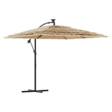 VIDAXL -Parasol mit Stahlpol 290x290x238 cm Braun