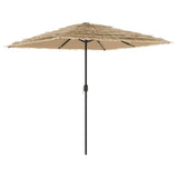 VidaXL Sonnenschirm mit Stahlmast 248x248x248 cm braun