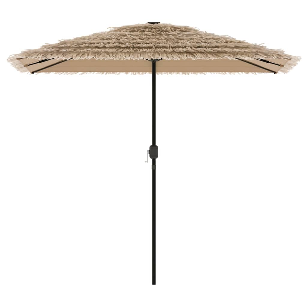 Vidaxl -Parasol mit Stahlpol 248x248x248 cm Braun