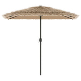 VidaXL Sonnenschirm mit Stahlmast 248x248x248 cm braun