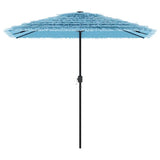 Vidaxx Sonnenschirm mit Stahlmast 248x248x248 cm blau