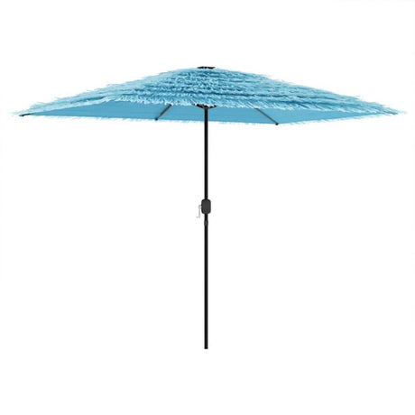Vidaxx Sonnenschirm mit Stahlmast 300x200x250 cm blau