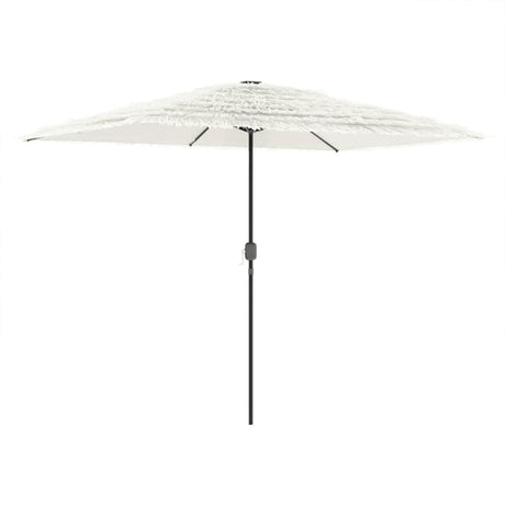 Vidaxx Sonnenschirm mit Stahlmast 300x200x250 cm weiß