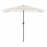 Vidaxx Sonnenschirm mit Stahlmast 300x200x250 cm weiß