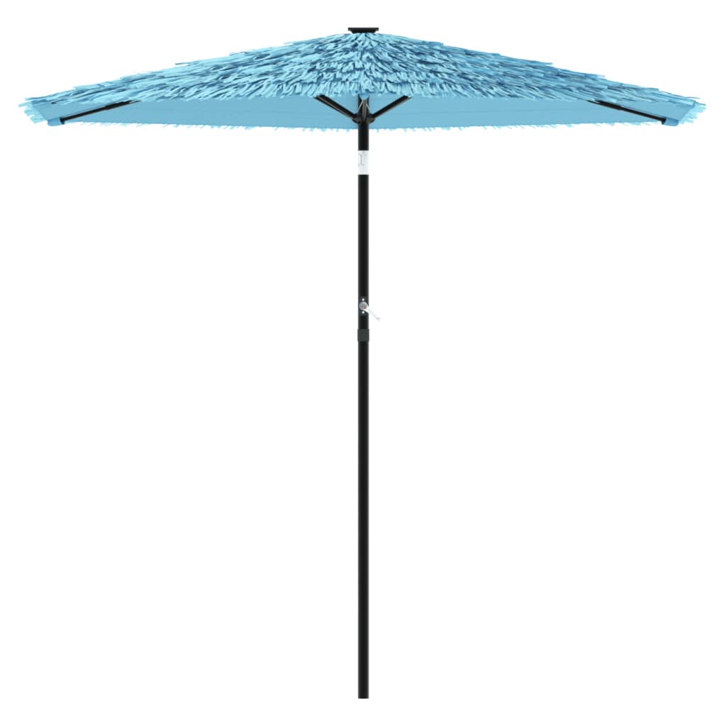 Vidaxl -Parasol mit Stahlpol 268x268x226 cm Blau