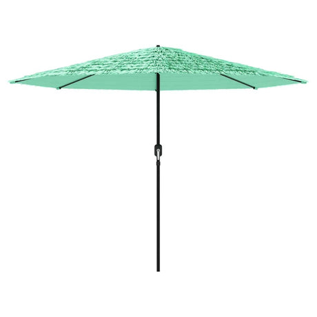 Vidaxx Sonnenschirm mit Stahlmast 324x324x247 cm grün