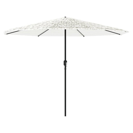 Vidaxx Sonnenschirm mit Stahlmast 324x324x247 cm weiß