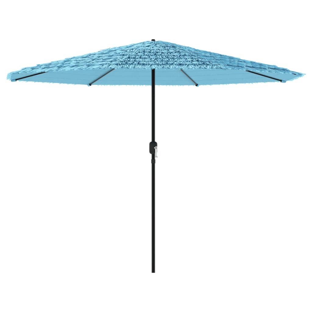VidaXL Sonnenschirm mit Stahlmast 388x388x248 cm blau