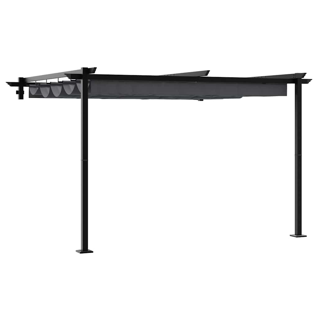 Vidaxl prieel antraciet 300 x 300 x 200 cm polyester