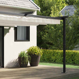Vidaxl prieel crème 400 x 300 x 200 cm polyester