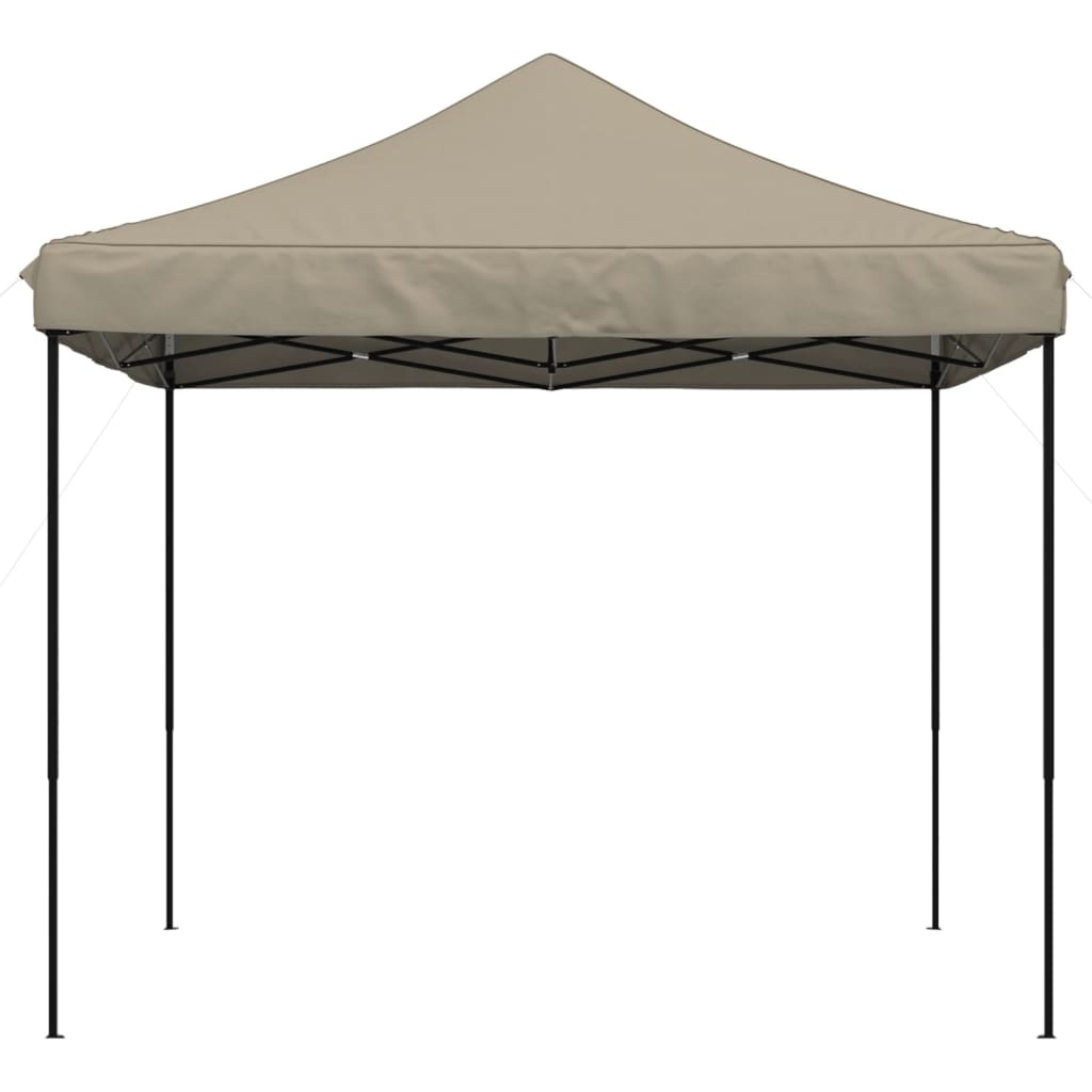 Vidaxl PartyTent Skládací vyskakovací okno 292x292x315 cm taupe