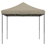 Vidaxl PartyTent Skládací vyskakovací okno 292x292x315 cm taupe