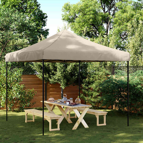 VidaXL Partyzelt faltbar Pop-Up 292x292x315 cm Taupe