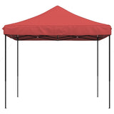 Vidaxl Parttent Foldbar pop-up 292x292x315 cm Bordeaux rød