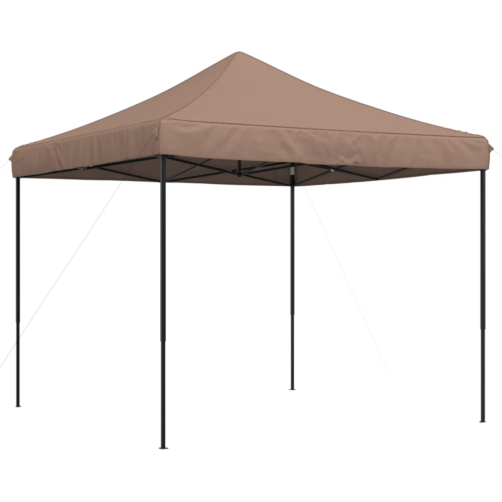 Vidaxl Parttent Foldbar pop-up 292x292x315 cm brun