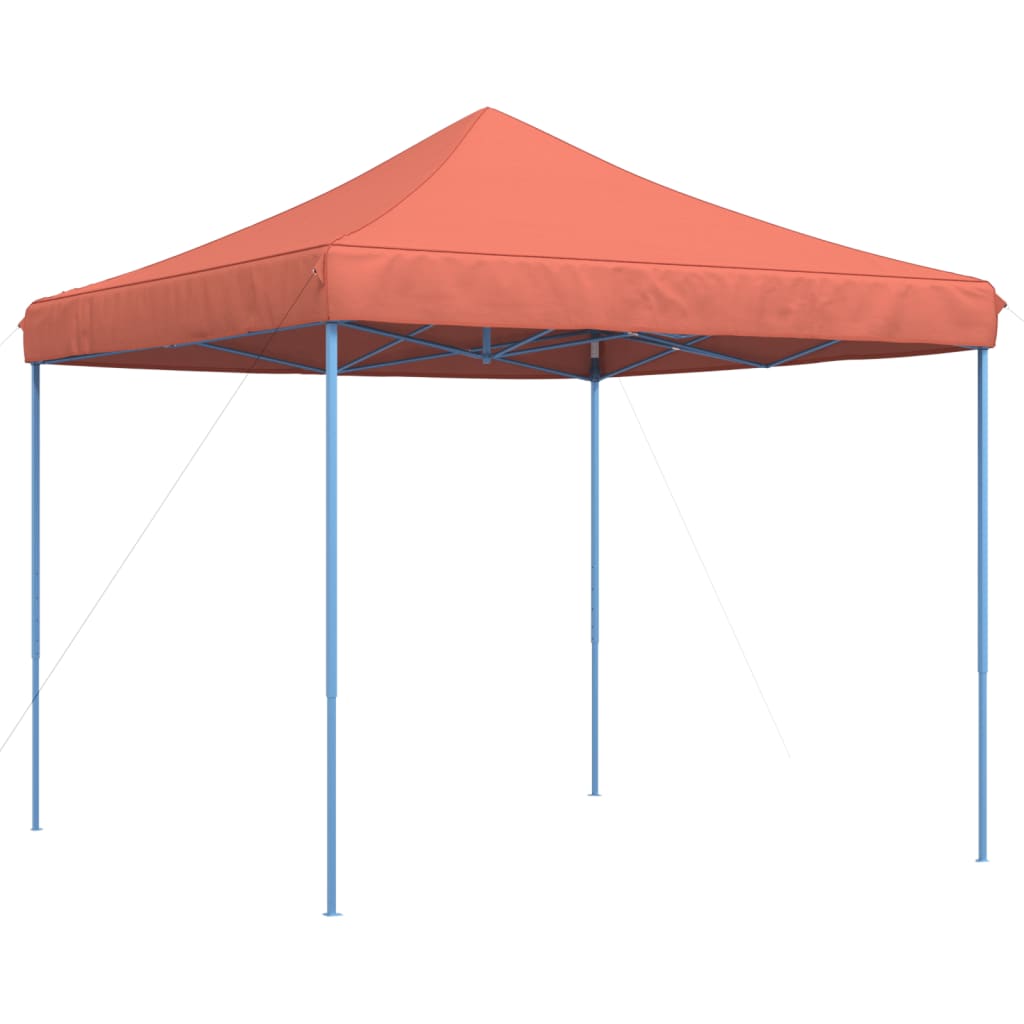 Vidaxl PartyTent Skládací vyskakovací okno 292x292x315 cm terakota