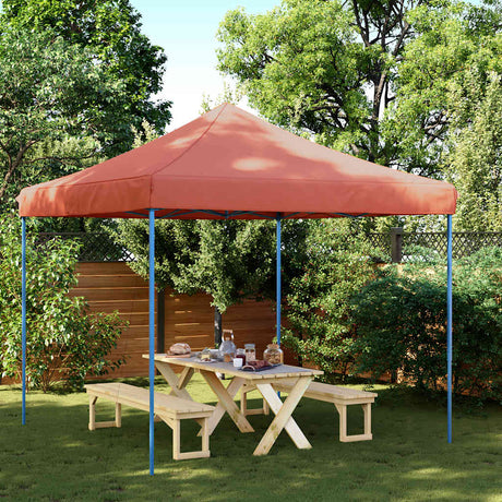 VidaXL Partyzelt faltbar Pop-Up 292x292x315 cm Terrakotta