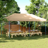 VidaXL Partyzelt faltbar Pop-up 580x292x315 cm beige