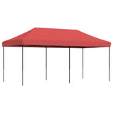 Vidaxl PartyTent sammenleggbar pop-up 580x292x315 cm Bordeaux rød