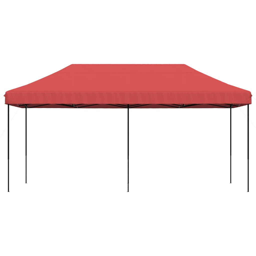 Vidaxl Partytent zložljivo pojavno okno 580x292x315 cm Bordeaux Red