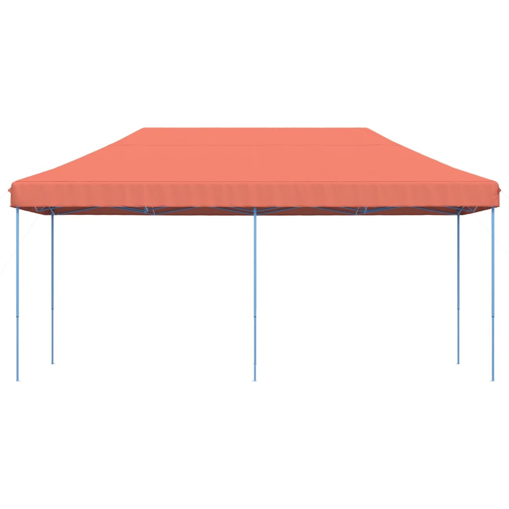 Vidaxl Parttent Foldbar pop-up 580x292x315 cm terracotta