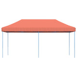 Vidaxl Parttent Foldbar pop-up 580x292x315 cm terracotta