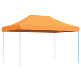 Vidaxl Partytent zložljivo pojavno okno 440x292x315 cm oranžna