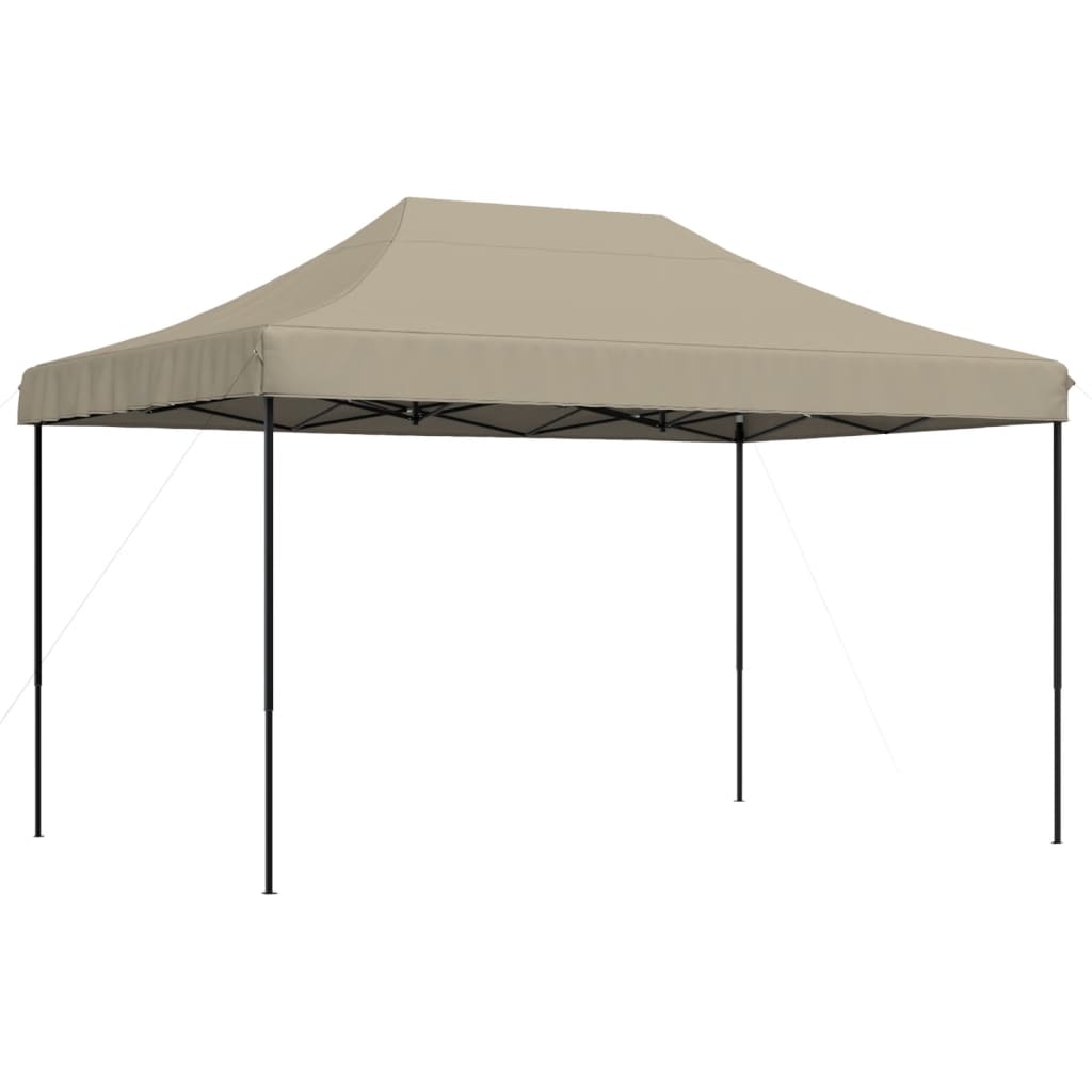 VidaXL Partyzelt faltbar Pop-Up 440x292x315 cm Taupe