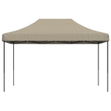 Vidaxl PartyTent foldbar pop-up 440x292x315 cm taupe